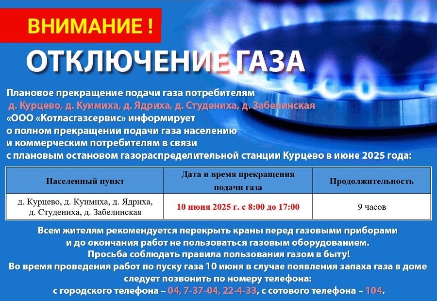 МЦУ рассказывает об отключении ЖКУ.