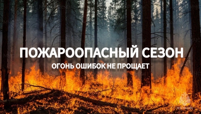 ВНИМАНИЕ! ПОЖАРООПАСНЫЙ СЕЗОН 2025!.
